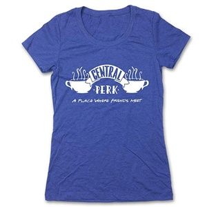 Central Perk Coffee Women's Scoop Neck Tee
